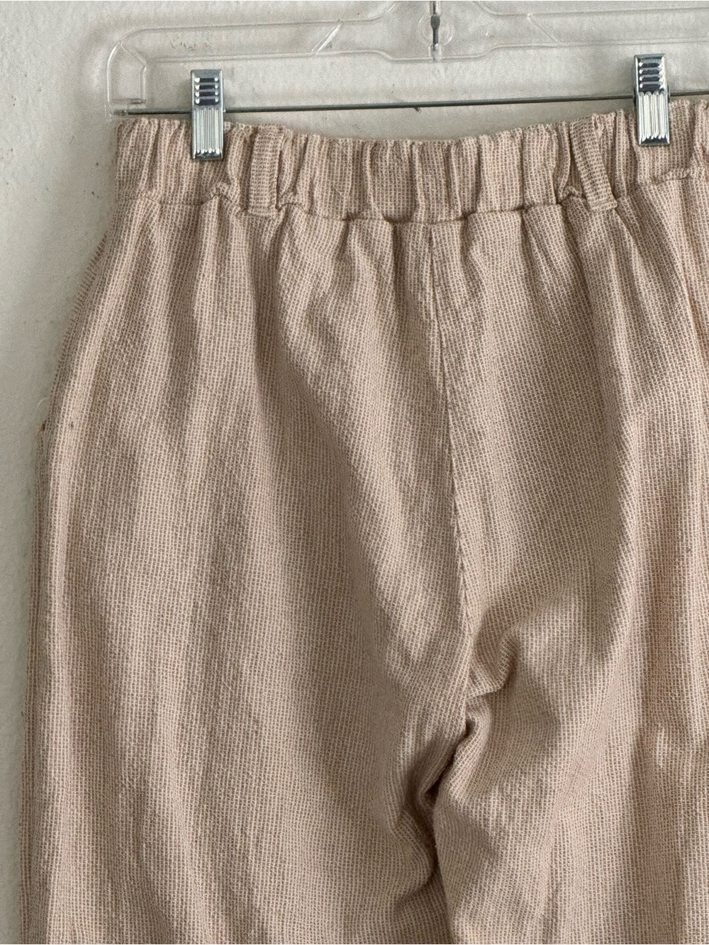 Organic Natural Cotton Tan Pants - Picture 5 of 5